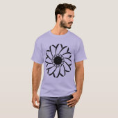 Geometrische Blume T-Shirt (Vorne ganz)