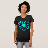 Geometrische Blume T-Shirt (Vorne ganz)