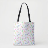 Geometrische Blume Tasche (Vorderseite)