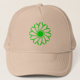 Geometrische Blume Truckerkappe