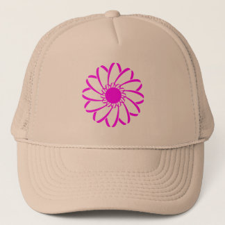 Geometrische Blume Truckerkappe