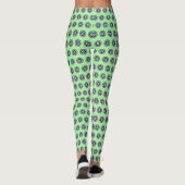 Geometrische Circle-Leggings - Stilvolle Aktionsbe Leggings (Rückseite)