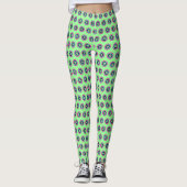 Geometrische Circle-Leggings - Stilvolle Aktionsbe Leggings (Vorderseite)