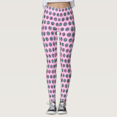 Geometrische Circle-Leggings - Stilvolle Aktionsbe Leggings (Vorderseite)
