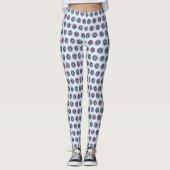 Geometrische Circle-Leggings - Stilvolle Aktionsbe Leggings (Vorderseite)