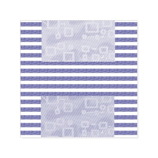 Geometrische coole Streifen Permastempel (Design)