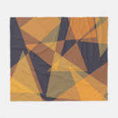 Geometrische, coole, trendige, moderne, einfache D Fleecedecke (Vorderseite (Horizontal))