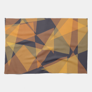 Geometrische, coole, trendige, moderne, einfache D Geschirrtuch
