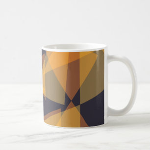 Geometrische, coole, trendige, moderne, einfache D Kaffeetasse