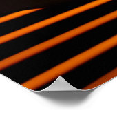 Geometrische Deckenleuchten-Architektur Poster (Ecke)