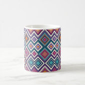 Geometrische Diamanten Kaffeetasse (Mittel)