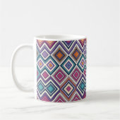 Geometrische Diamanten Kaffeetasse (Links)