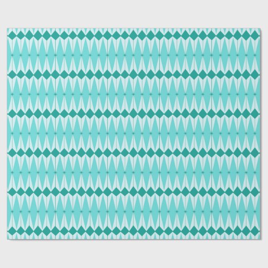 Geometrische Diamanten u. Geschenkpapier (Flach)