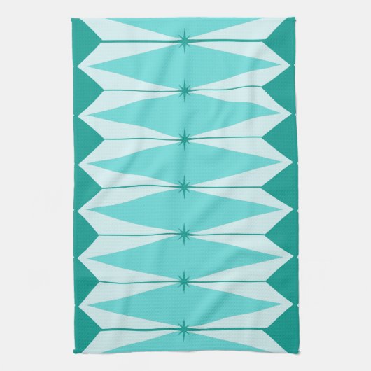 Geometrische Diamanten u. Geschirrtuch (Vertikal)