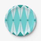 Geometrische Diamanten u. Pappteller (Vorderseite)