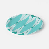 Geometrische Diamanten u. Pappteller (Schrägansicht)