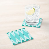 Geometrische Diamanten u. Rechteckiger Pappuntersetzer (Vor Ort)