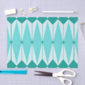 Geometrische Diamanten u. Seidenpapier (Handwerk)