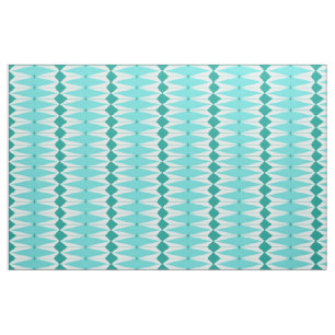 Geometrische Diamanten u. Sternexplosion-Gewebe Stoff