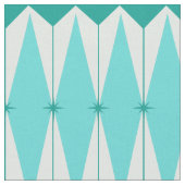 Geometrische Diamanten u. Sternexplosion-Gewebe Stoff (Nahaufnahme)