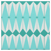 Geometrische Diamanten u. Sternexplosion-Gewebe Stoff (Muster)