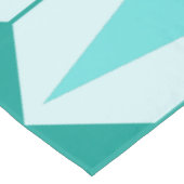 Geometrische Diamanten u. Tischdecke (Schrägansicht)