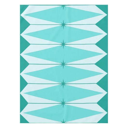 Geometrische Diamanten u. Tischdecke (Vorderseite)