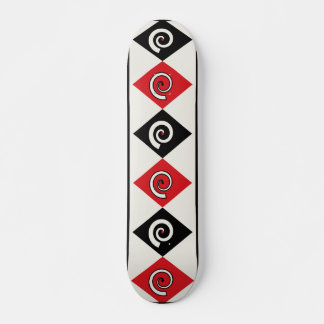 Geometrische Diamantspirale Skateboard
