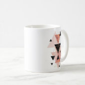 Geometrische Dreieck-Entwurfs-Kaffee-Tasse Kaffeetasse (VorderseiteRechts)