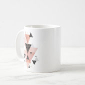 Geometrische Dreieck-Entwurfs-Kaffee-Tasse Kaffeetasse (Vorderseite Links)