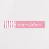 Geometrische Dreieck-Kids-Label-Skinny Etiketten (Design 1)