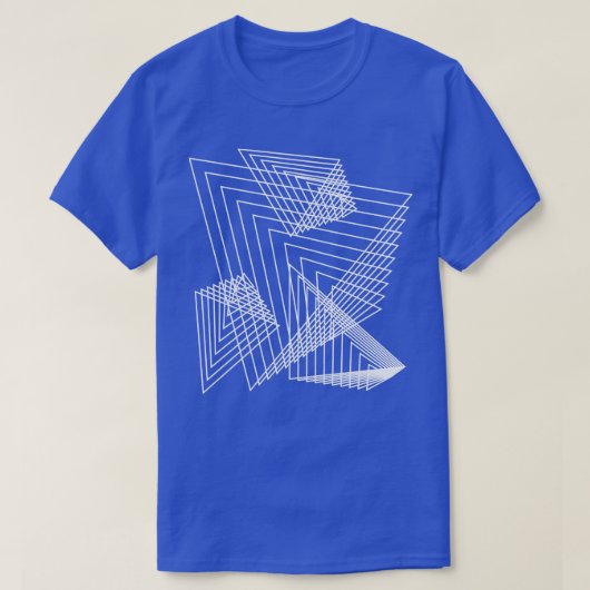 geometrische Dreiecke 2 T-Shirt (Design vorne)