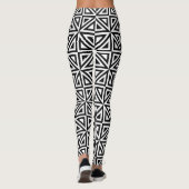 geometrische Dreiecke Leggings (Rückseite)