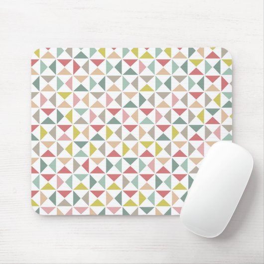 Geometrische Dreiecke Mousepad (Mit Mouse)