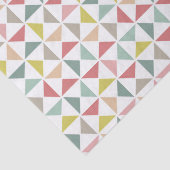 Geometrische Dreiecke Seidenpapier (Detail)