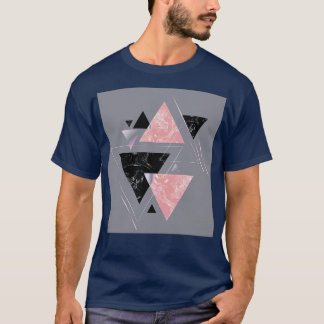 Geometrische Dreiecke T-Shirt