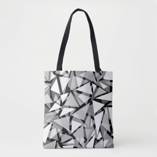 geometrische Dreiecke Tasche (Vorderseite)
