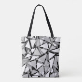 geometrische Dreiecke Tasche (Rückseite)