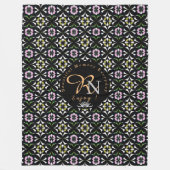 Geometrische Ebene Fleecedecke (Vorderseite)