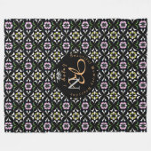 Geometrische Ebene Fleecedecke (Vorderseite (Horizontal))