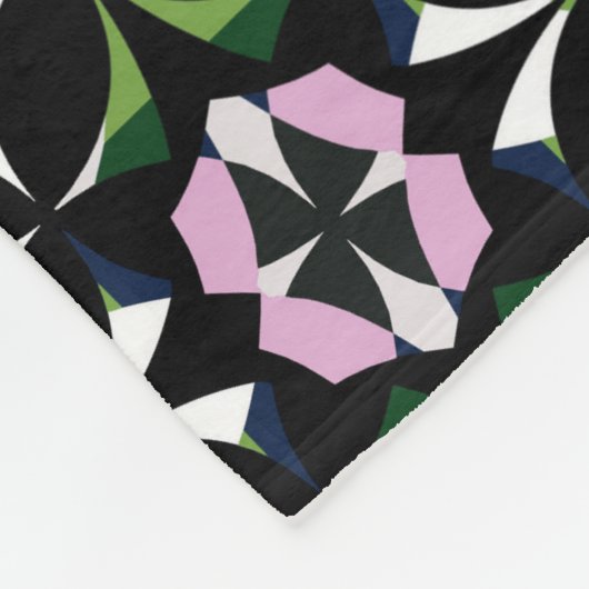Geometrische Ebene Fleecedecke (Ecke)
