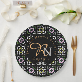 Geometrische Ebene Pappteller