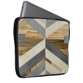 Geometrische Einlage Laptopschutzhülle (Vorne Rechts)