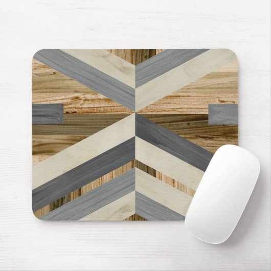 Geometrische Einlage Mousepad (Mit Mouse)