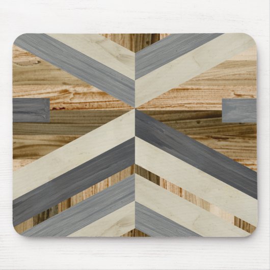 Geometrische Einlage Mousepad (Vorne)