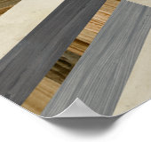 Geometrische Einlage Poster (Ecke)