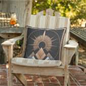 Geometrische Elegancy Outdoor Kissen (Stuhl )