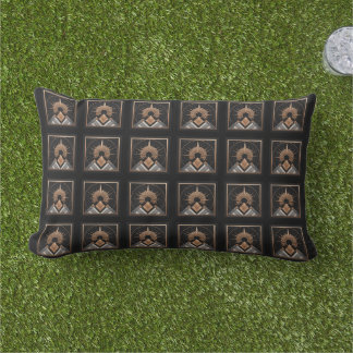 Geometrische Elegancy Outdoor Kissen Für Draußen