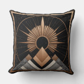 Geometrische Eleganz Kissen (Vorderseite)