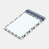 Geometrische Eleganz Post-it Klebezettel (angewinkelt)